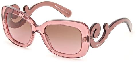 crystal pink prada glasses frames|prada clear pink eyeglasses.